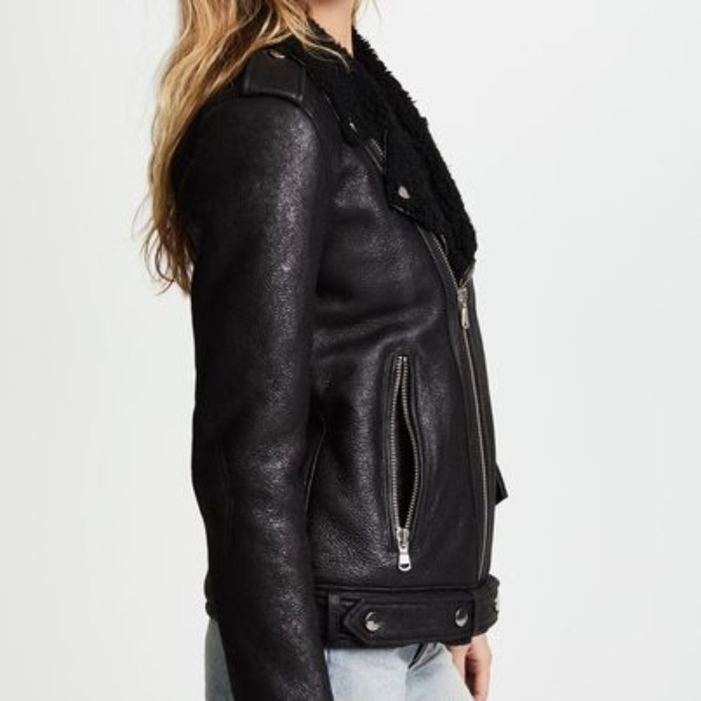 Christian Benner Shearling Jacket - Picture 3 of 9